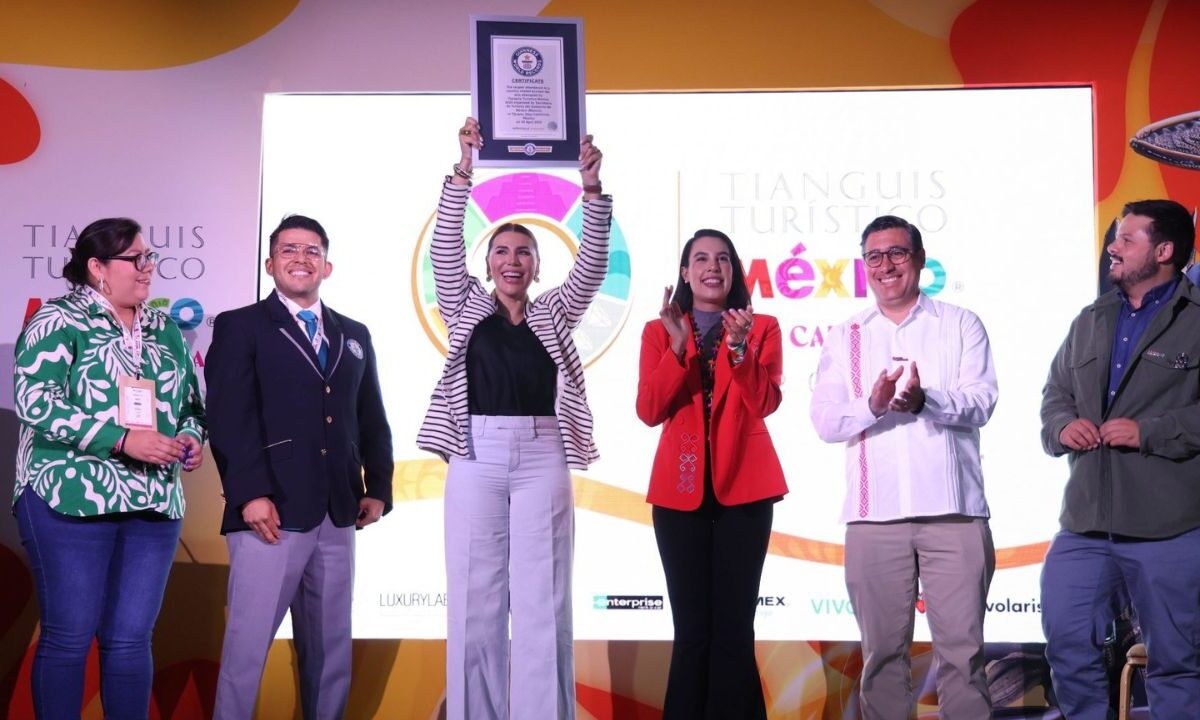 La secretaria de Turismo presentó los resultados del segundo Tianguis Turístico más exitoso en 50 años, que fue acreedor a un Récord Guinness.