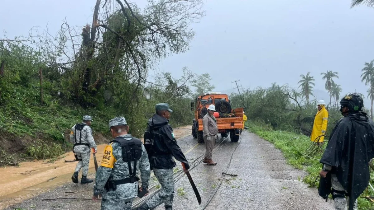 Ante Erick, GN tiene presencia en Oaxaca, Guerrero, Veracruz y Chiapas
