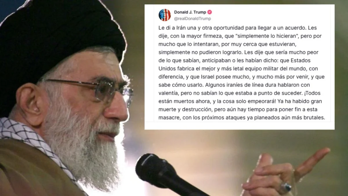 El Ayatolá amenaza a EU e Israel