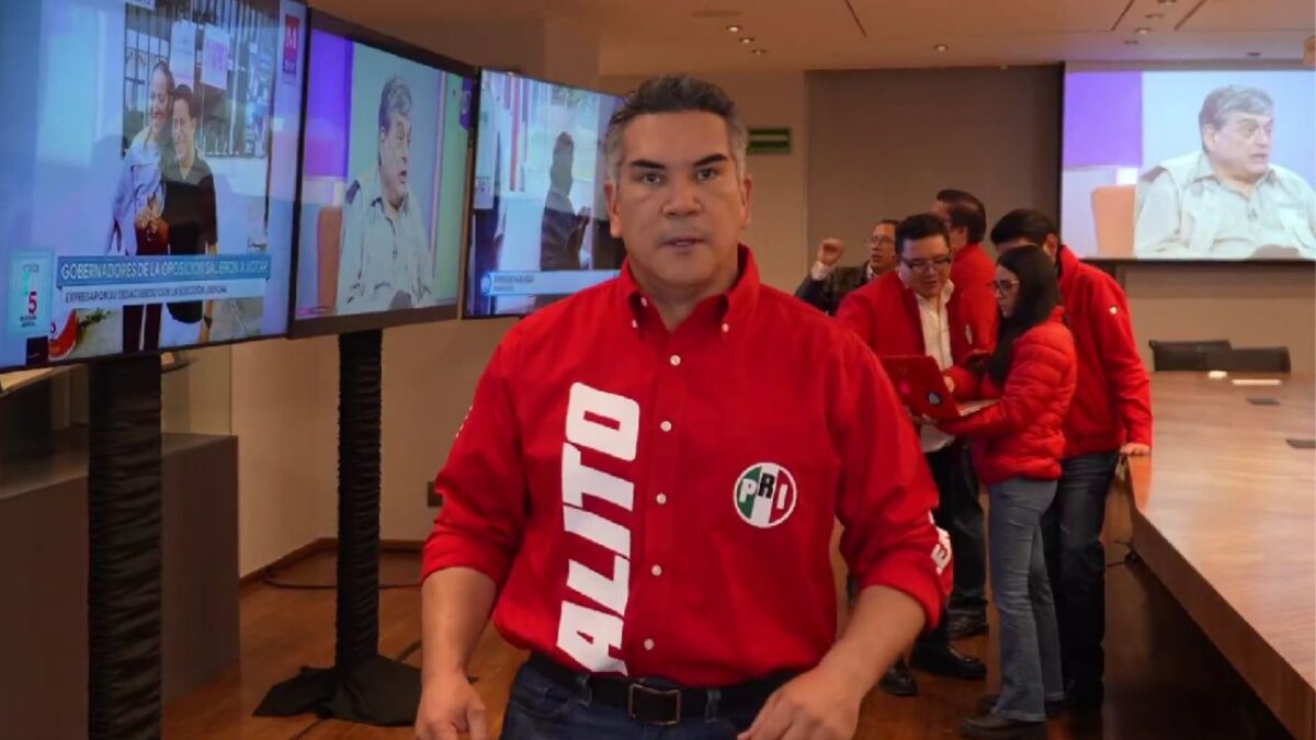 En Durango “Les dimos una arrastrada, tenían a Andy y ni con eso ganó Morena”: Alito Moreno, líder nacional del PRI.