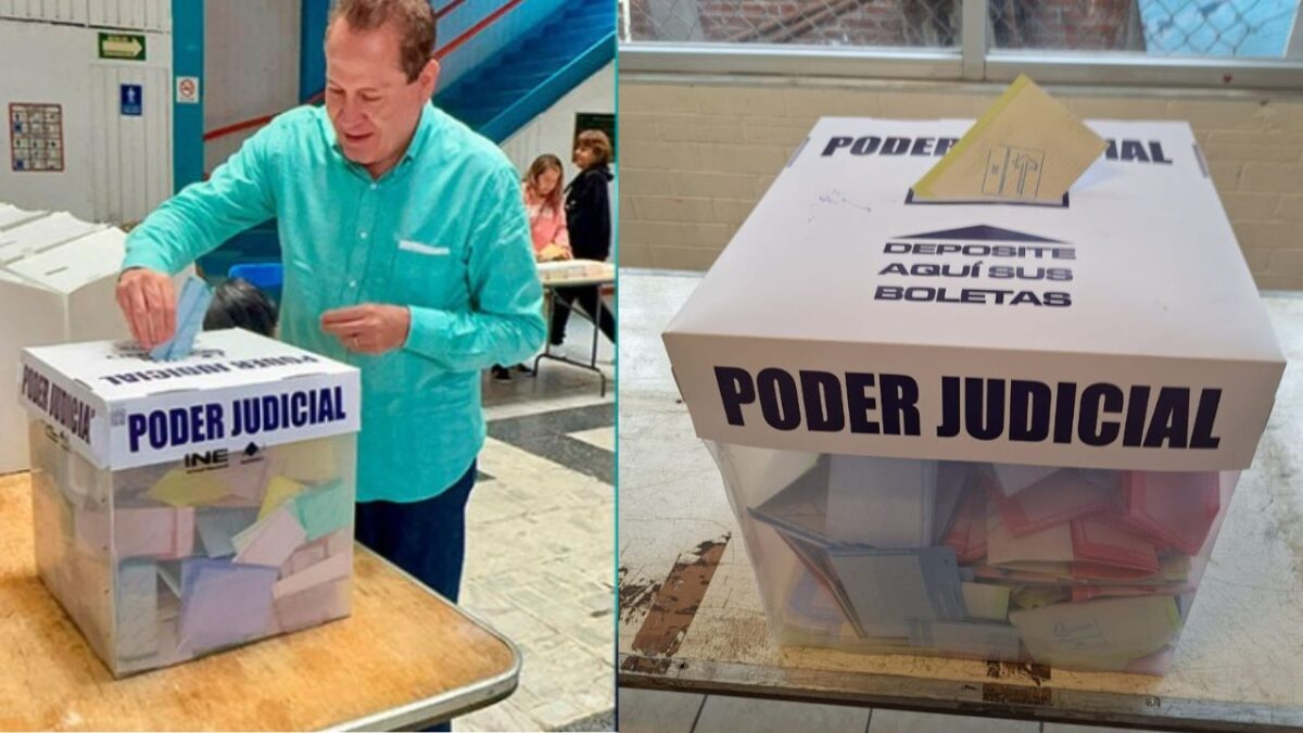 Eruviel Ávila vota en la elección judicial, invita a la ciudadanía a participar