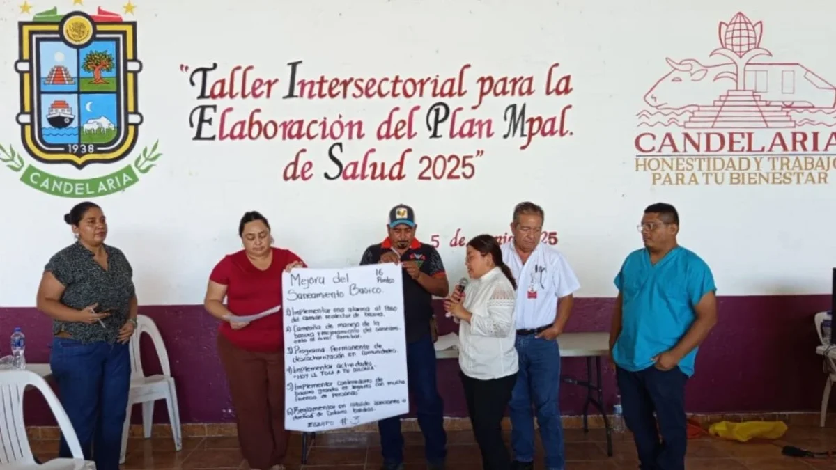 Realizan Taller Intersectorial para elaborar el plan de salud municipal de Candelaria
