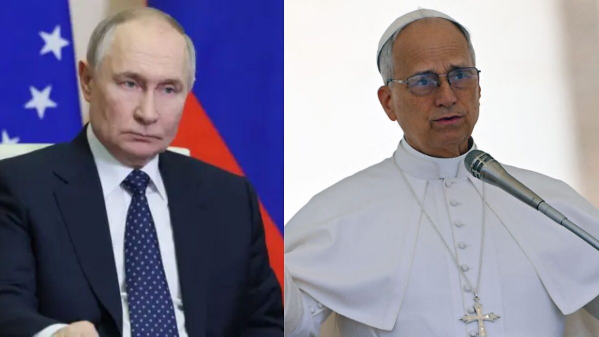 Putin habla con el Papa León XIV, dialogan sobre la guerra en Ucrania