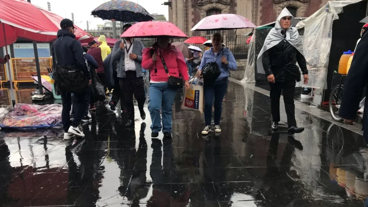 Protección Civil activa alerta doble por lluvias en CDMX.