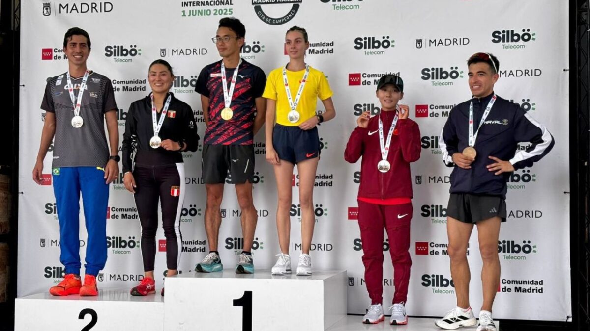 Alegna González es de oro en el Gran Prix de marcha en Madrid