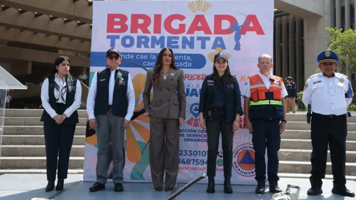 Para brindar atención inmediata a reportes de inundaciones y encharcamientos por lluvias, la alcaldía Cuauhtémoc puso en marcha el programa “Brigada Tormenta”.