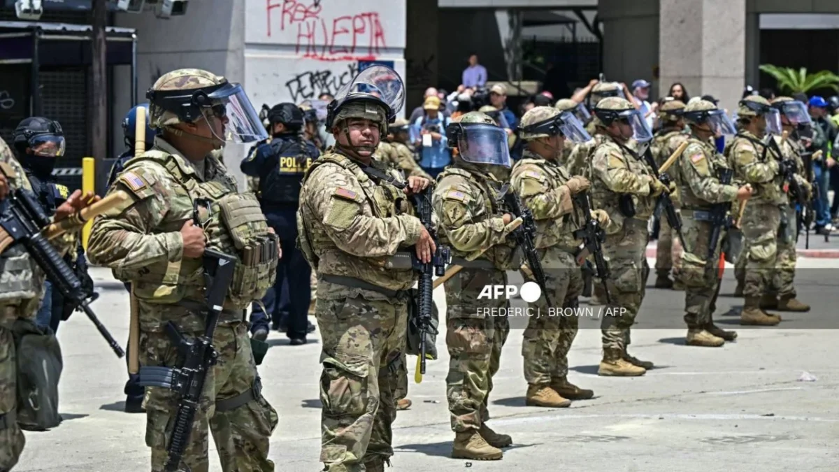 California demandará a Donald Trump tras despliegue de Guardia Nacional