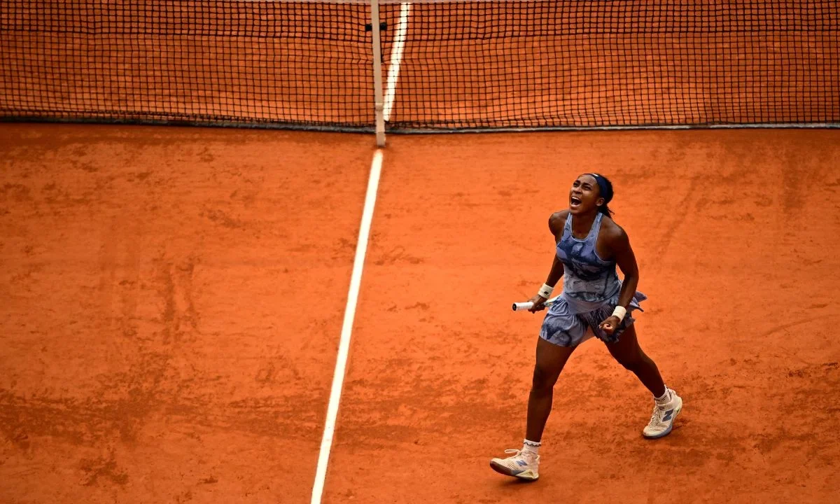 Coco Gauff en Roland Garros