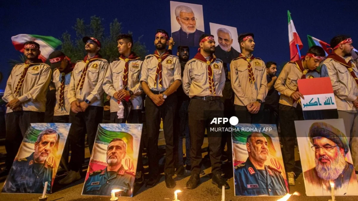 Con funeral de estado, Irán despide a científicos y militares que murieron en la guerra con Israel.