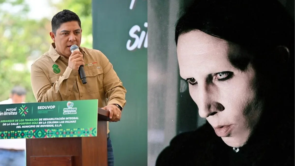 Firme, concierto de Marilyn Manson, dice gobernador Ricardo Gallardo a solicitud del clero de que se cancele.