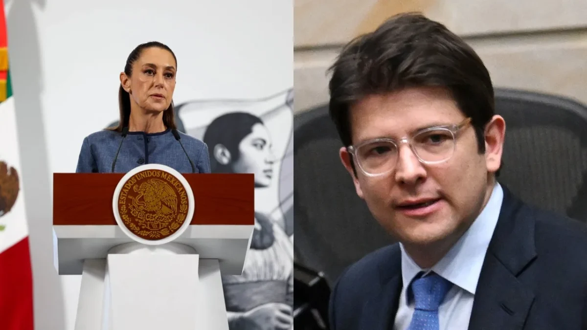 La presidenta de México, Claudia Sheinbaum condenó el atentado que sufrió este fin de semana, el precandidato presidencial de Colombia, Miguel Uribe Turbay, al salir de una reunión.