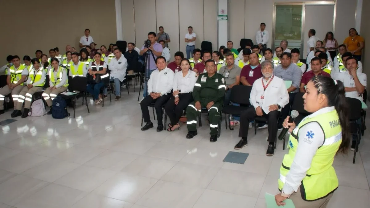 Conmemoran el Día Del Paramédico con capacitaciones