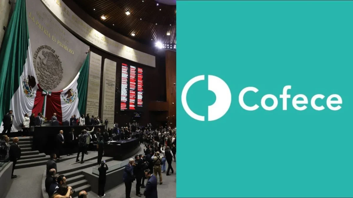 El pleno de la Cámara de Diputados discute la reforma para concretar la extinción de la Comisión Federal de Competencia Económica (Cofece), con la finalidad de trasladar sus funciones a la Comisión Nacional Antimonopolio.