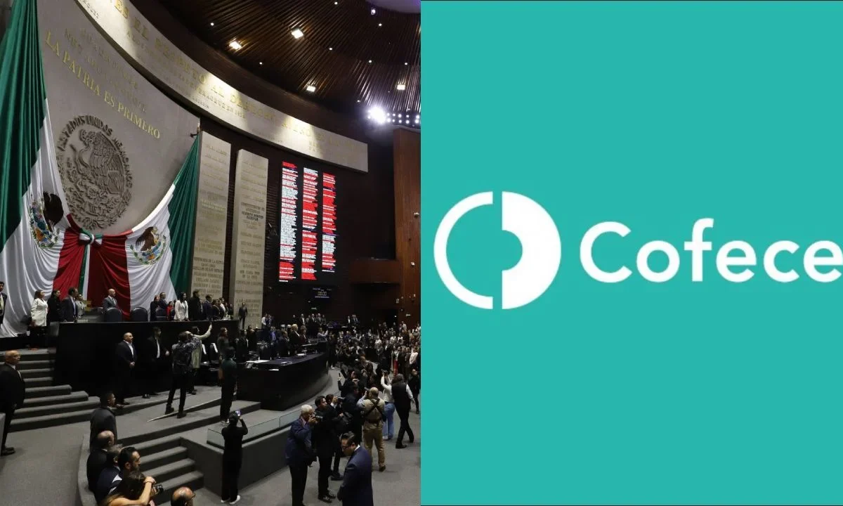 El pleno de la Cámara de Diputados discute la reforma para concretar la extinción de la Comisión Federal de Competencia Económica (Cofece), con la finalidad de trasladar sus funciones a la Comisión Nacional Antimonopolio.