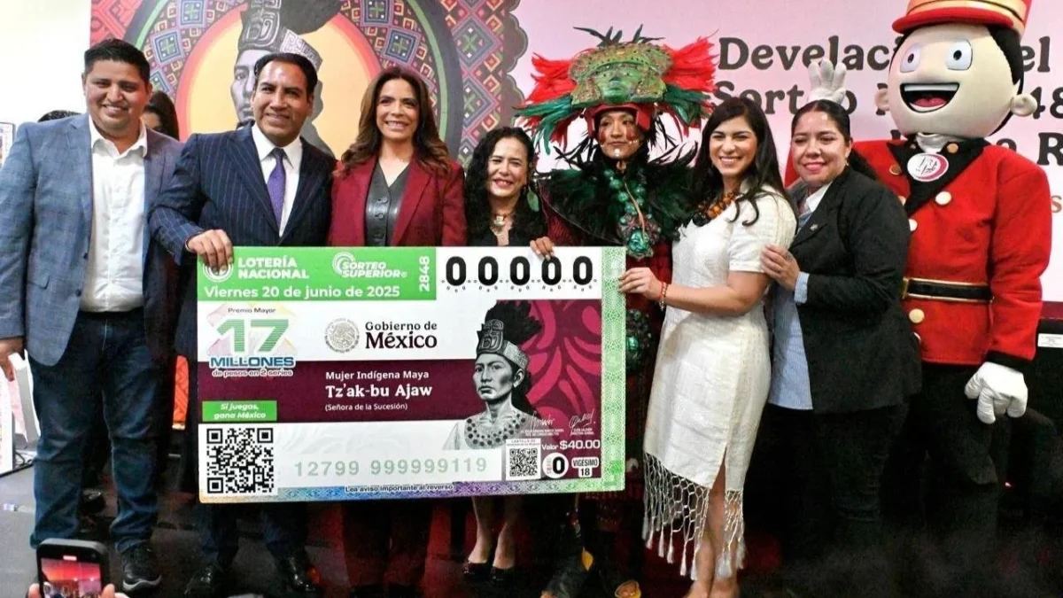 El Gobierno de Chiapas y la Lotería Nacional honran a la Reina Roja con Sorteo.