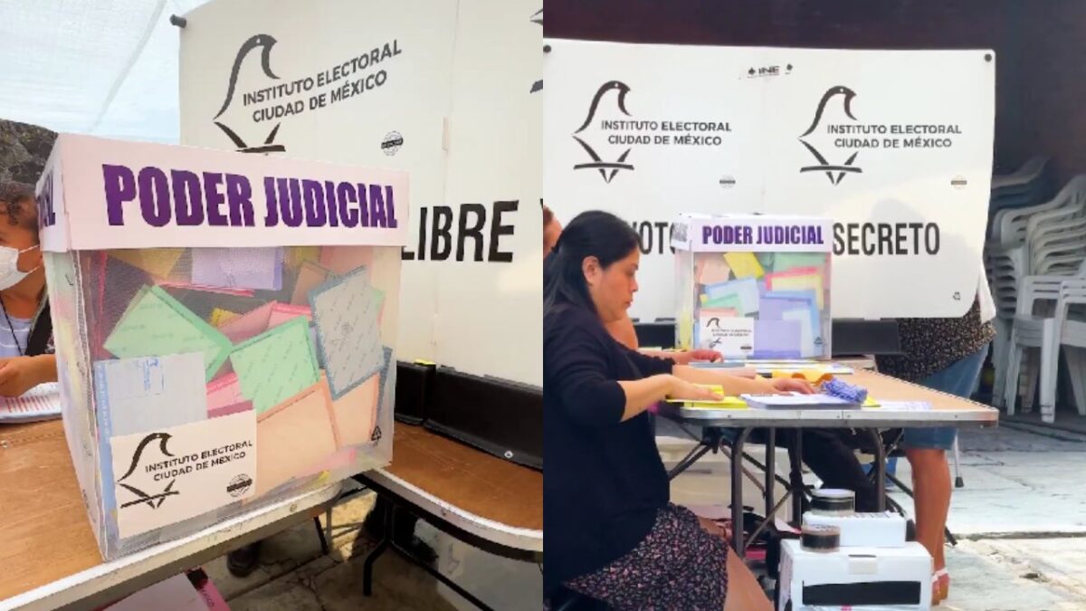 El IECM reporta 86% de abstencionismo en elección judicial en la Ciudad de México.