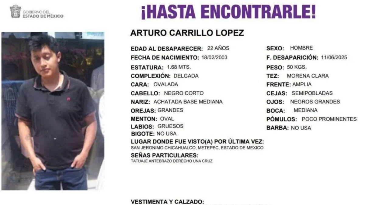 Joven desaparece en Jalisco, tras ir a un trabajo de trailero