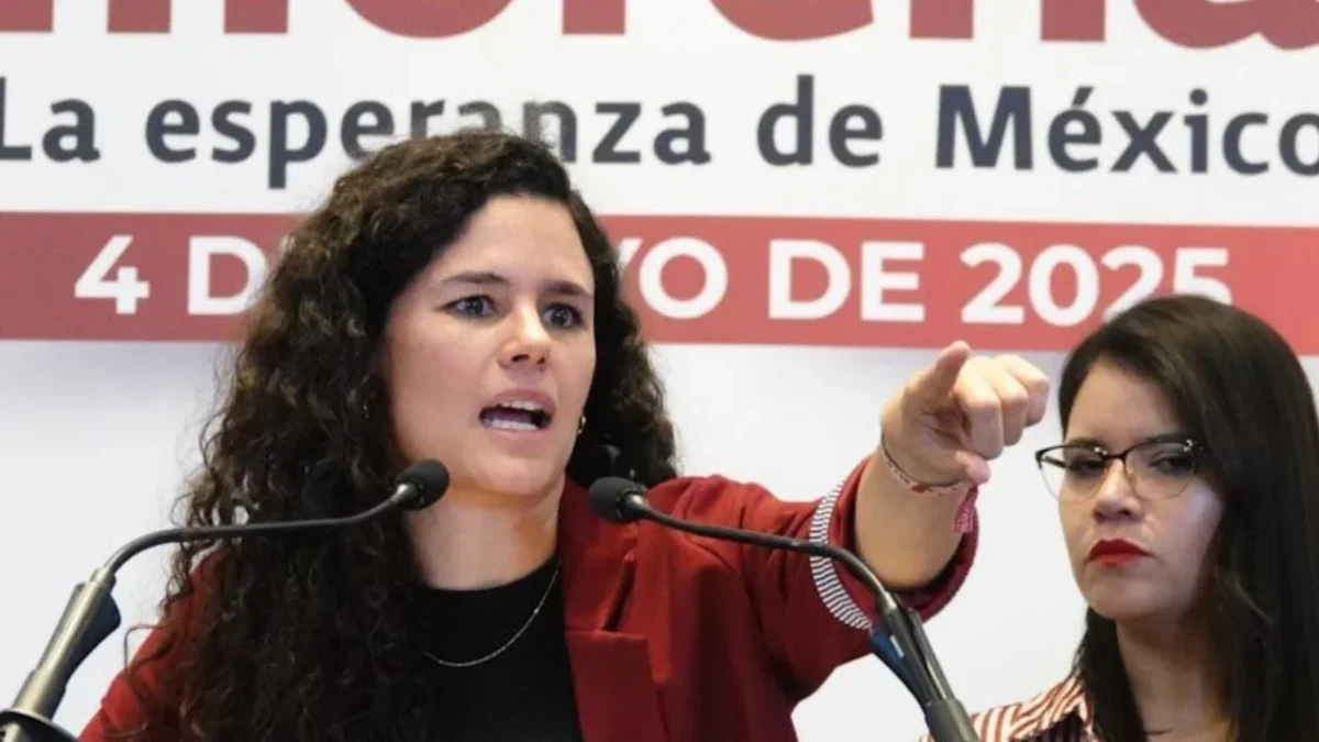 La presidenta de Morena, Luisa Alcalde, acusó que partidos políticos están detrás de las impugnaciones contra la elección judicial.