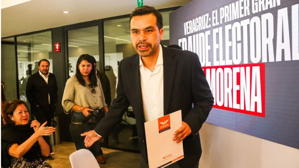 Jorge Álvarez Máynez acusó a Morena de cometer su primer “gran fraude electoral", al intentar quitarles los triunfos en Poza Rica y Papantla.