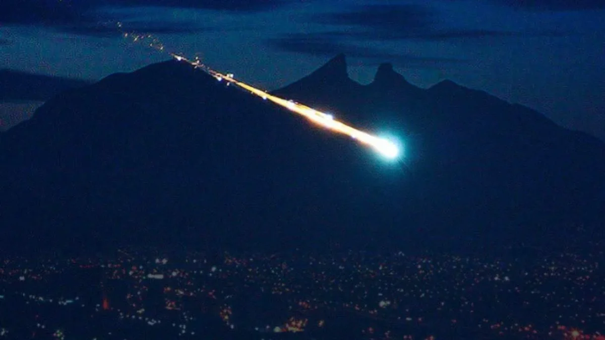 Meteorito cayó en Monterrey