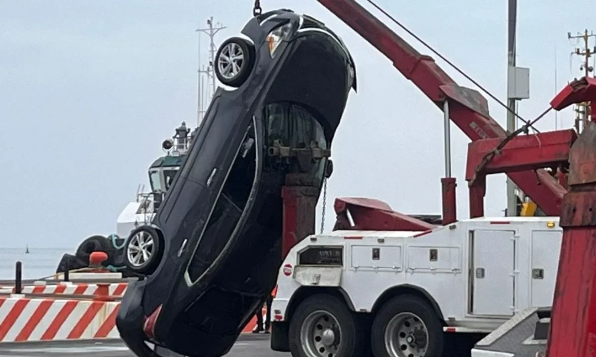 Dos personas muertas fue el saldo del accidente registrado la madrugada de este lunes en el malecón de Veracruz, donde un vehículo, al parecer con placas de Tamaulipas, cayó al agua.