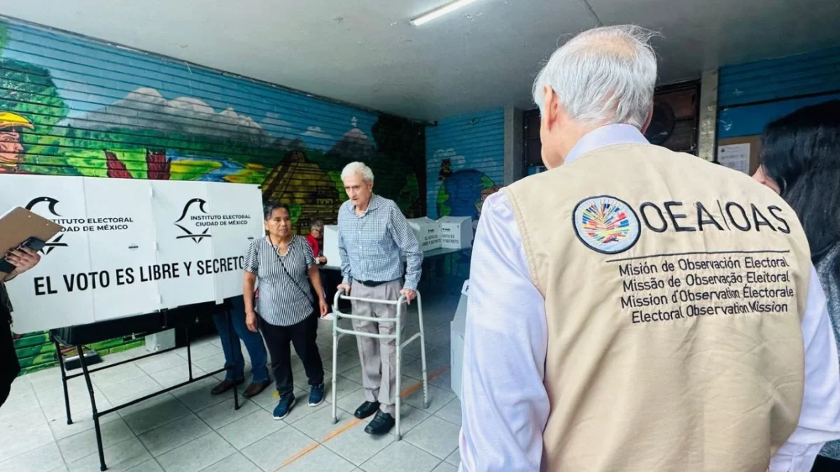 La OEA emitió su primer informe sobre su observación de la elección judicial en México y no la recomendó para el resto del continente.