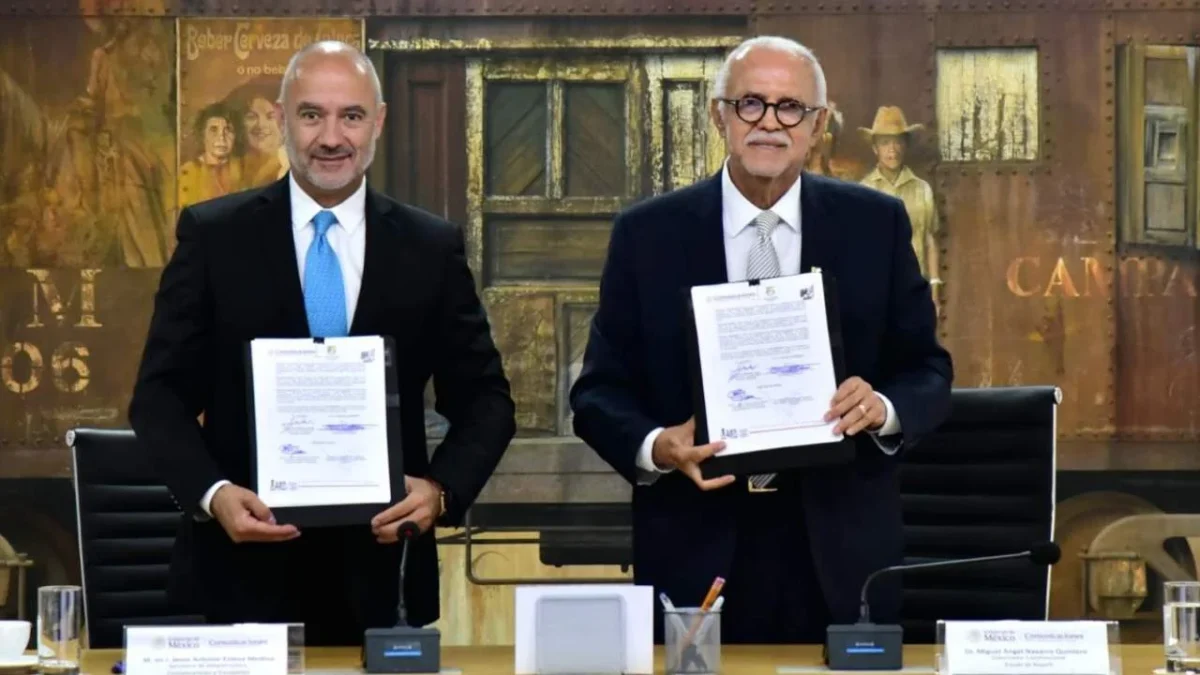 Pactan colaboración interinstitucional entre la SICT y la Fiscalía de Nayarit.
