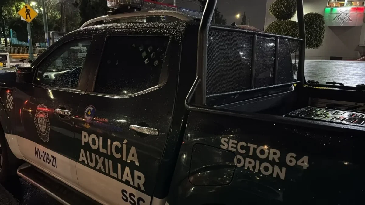 Peritajes revelan dos impactos de bala en patrulla de la Cuauhtémoc