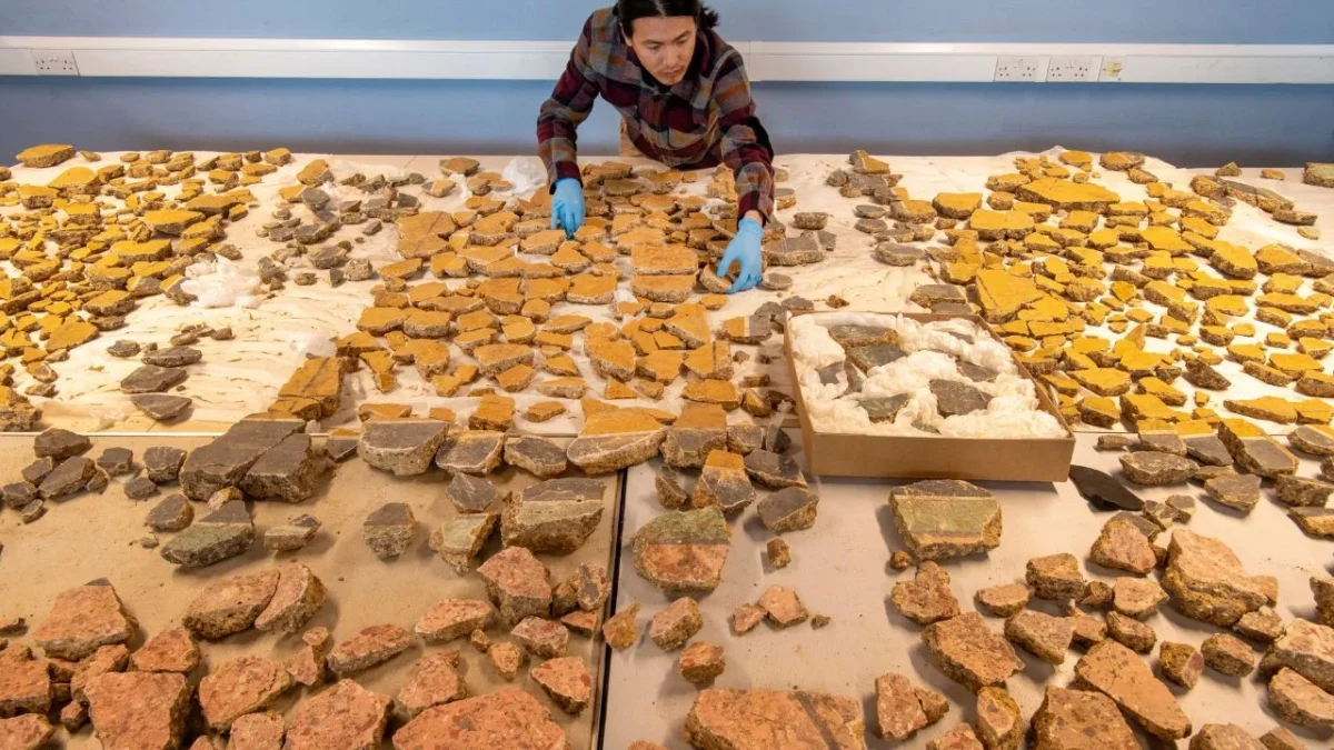 2 mil años por lo menos han pasado desde la realización de estos frescos, en Londres