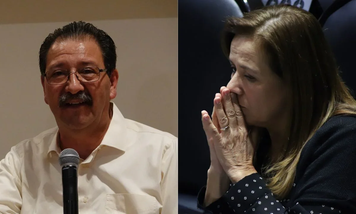 El diputado Reginaldo Sandoval se refirió a la legisladora Margarita Zavala como la “esposa de Felipe Calderón”.