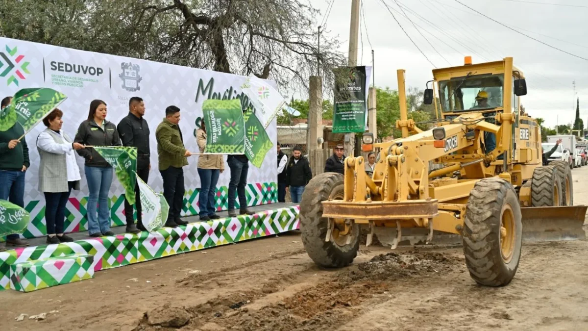 Ricardo Gallardo, gobernador de San Luis Potosí, anunció seguridad y más infraestructura a Villa de Reyes.