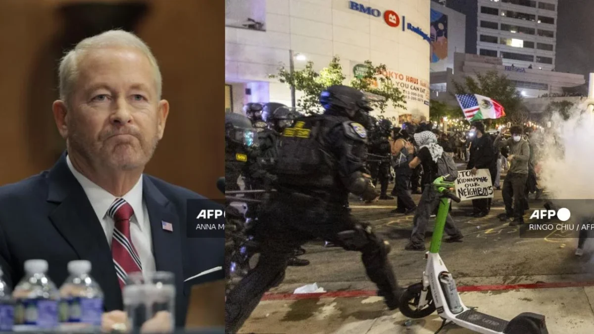 El embajador de EU en México, Ronald Johnson, se sumó a Sheinbaum y Trump en condena a protestas en Los Ángeles.