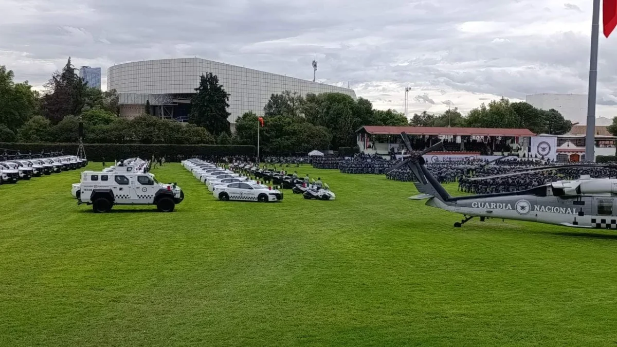 Sheinbaum encabeza aniversario de la Guardia Nacional