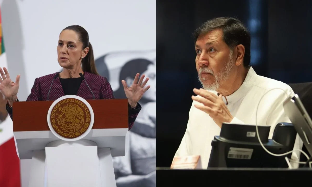 Claudia Sheinbaum hizo un llamado al presidente del Senado, Gerardo Fernández Noroña, a serenarse luego de confrontarse con Eric Schmitt.