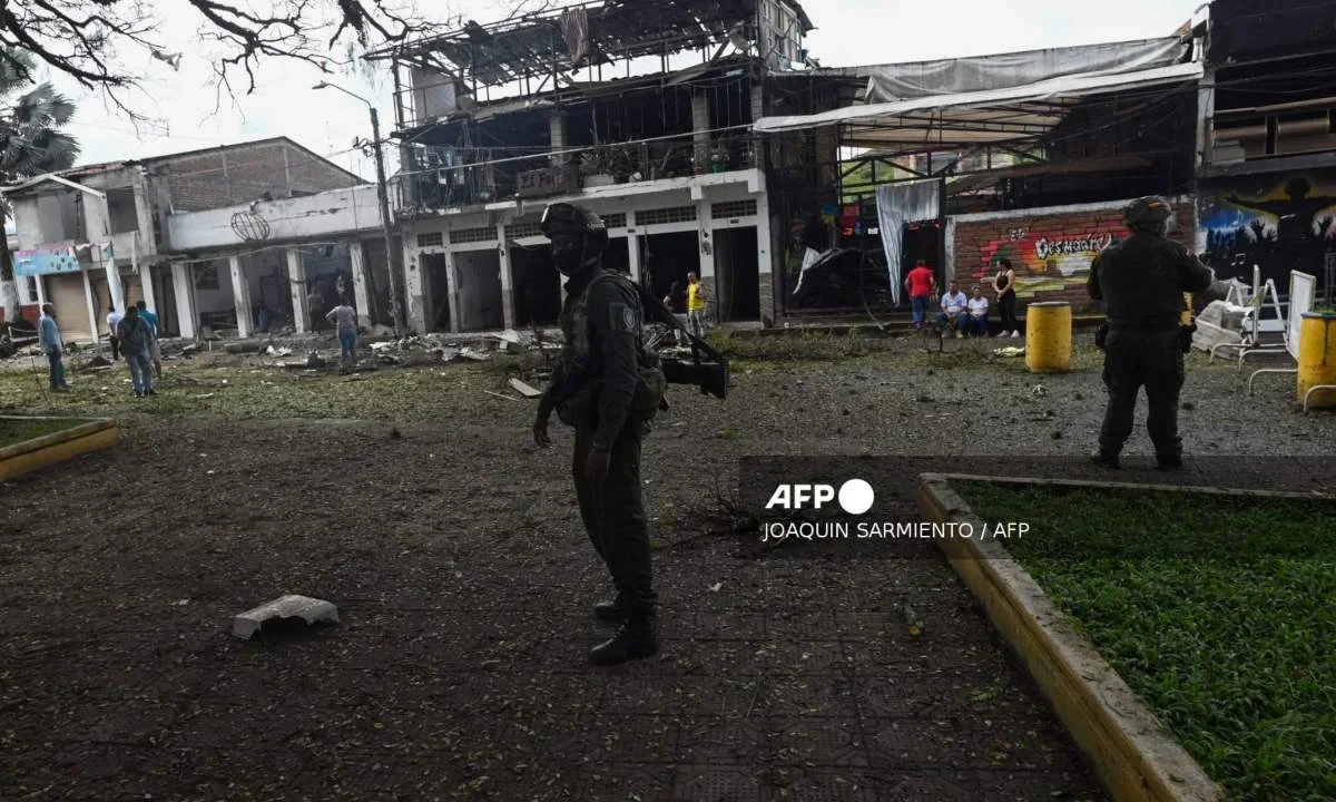 Atentados con explosivos en Colombia, ya dejaron un muerto