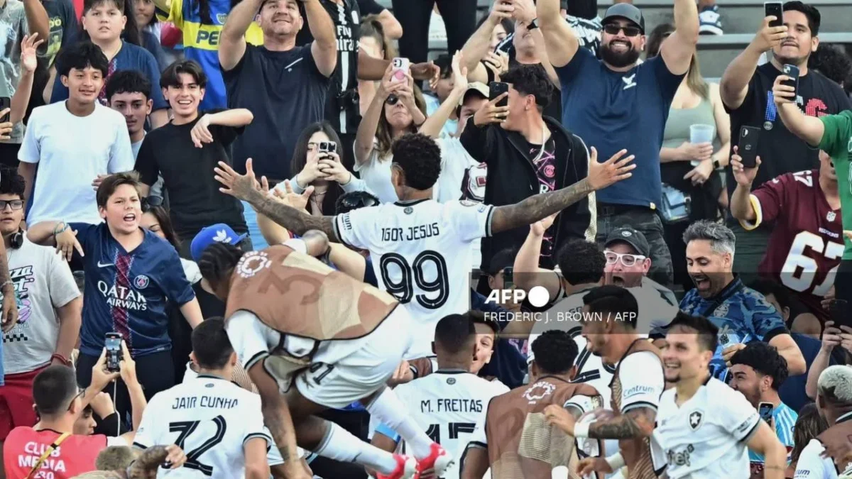 El Botafogo dio la sorpresa en el Mundial de Clubes al derrotar al actual "Rey de Europa".