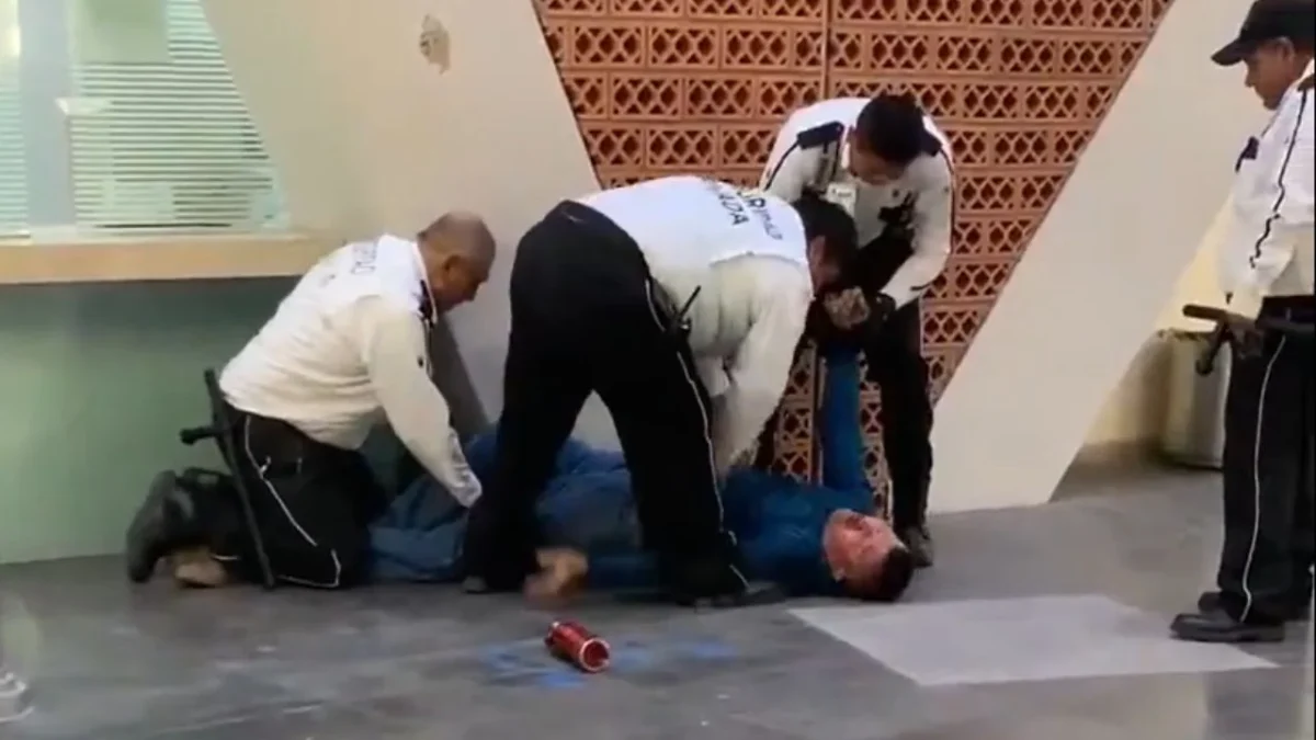 Guardias de seguridad golpean a paciente en clínica del IMSS en Colima