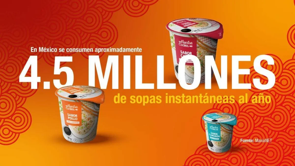 Las sopas instantáneas son de consumo regular en México; sin embargo, no tienes aportes importantes a la nutrición.