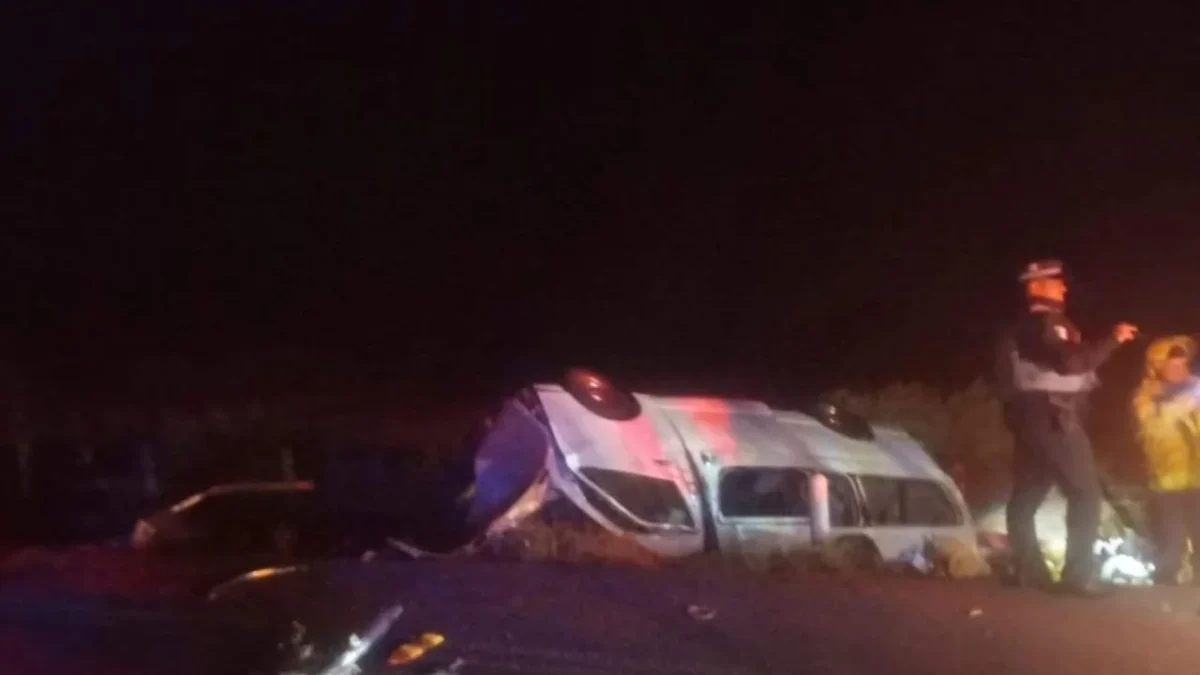 Accidente vial en Sombrerete, Zacatecas, deja cerca de 14 muertos