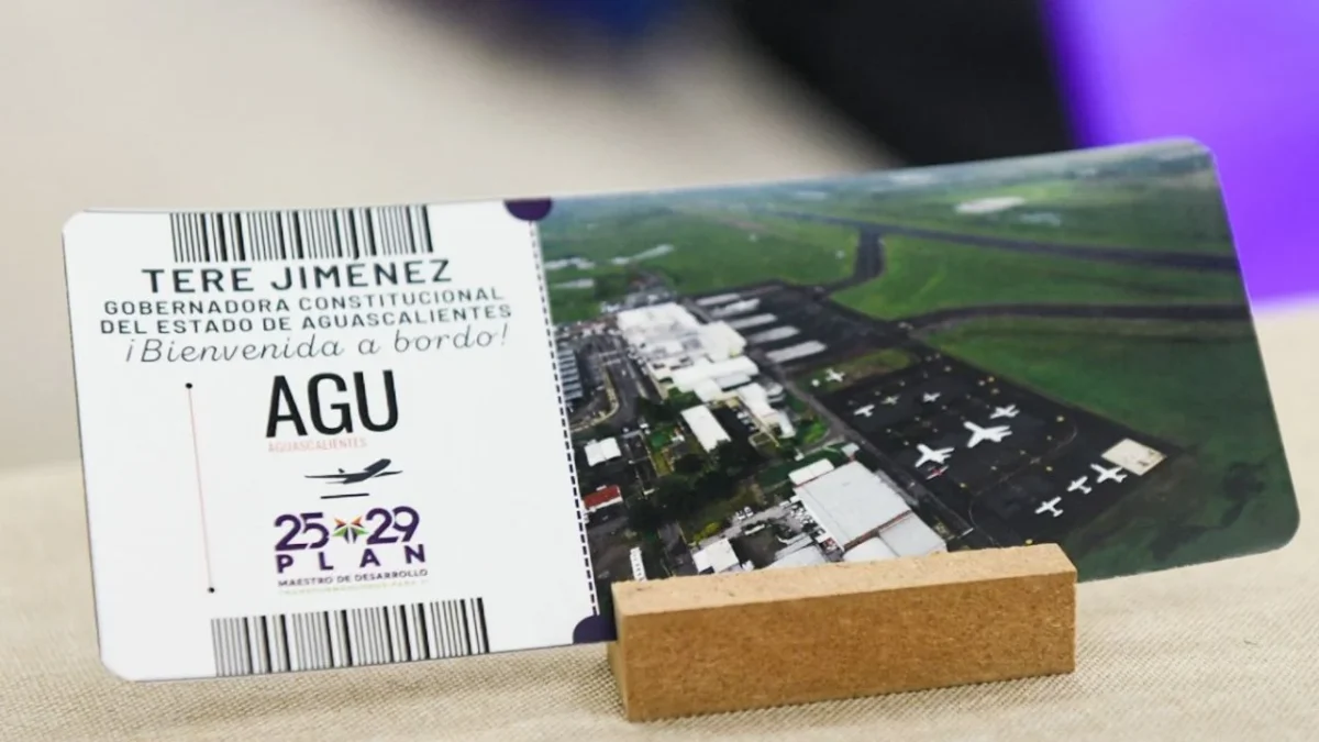 El Aeropuerto Internacional de Aguascalientes registra un tráfico anual cercano al millón de pasajeros y más de 15 mil operaciones aéreas