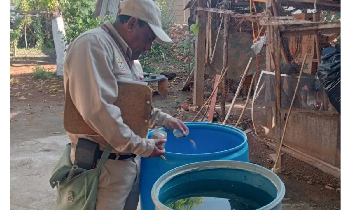 Exhortan a mantener el patio limpio, como mejor medida preventiva para evitar presencia del dengue.