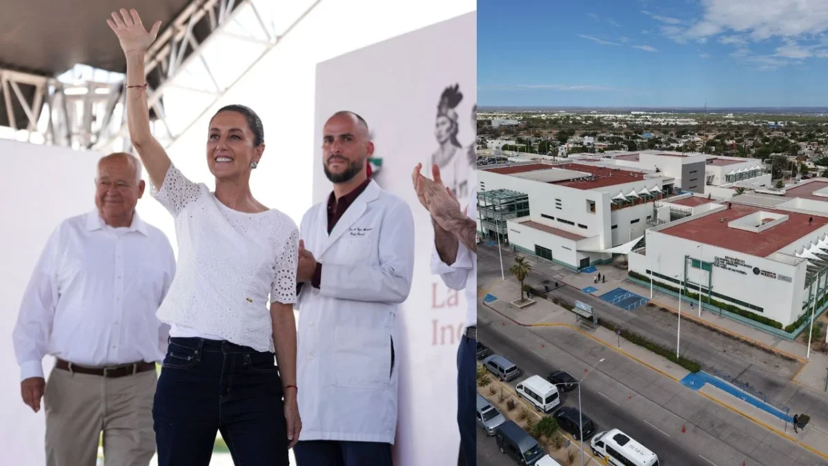 Sheinbaum inaugura la primera sala pública de hemodinamia en BCS