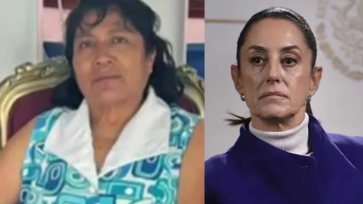 Sheinbaum lamenta muerte de la maestra Irma en Álamo, Veracruz
