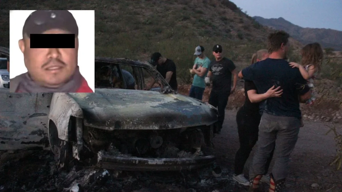La FGR informó que Galdino 'N', 'Monster' es acusado de homicidio calificado, daños, feminicidio y otros delitos contra la familia LeBarón.