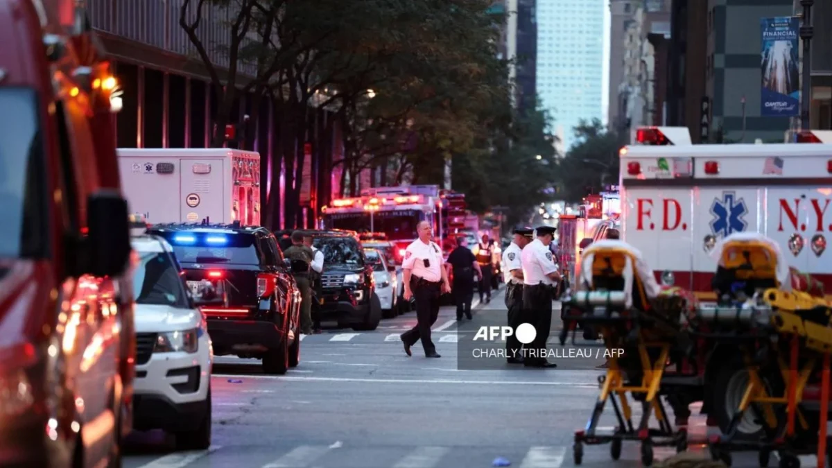 Al corte, sin mexicanos afectados por tiroteo en Manhattan, informó la Cancillería.