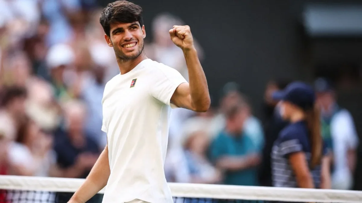 Carlos Alcaraz en Wimbledon