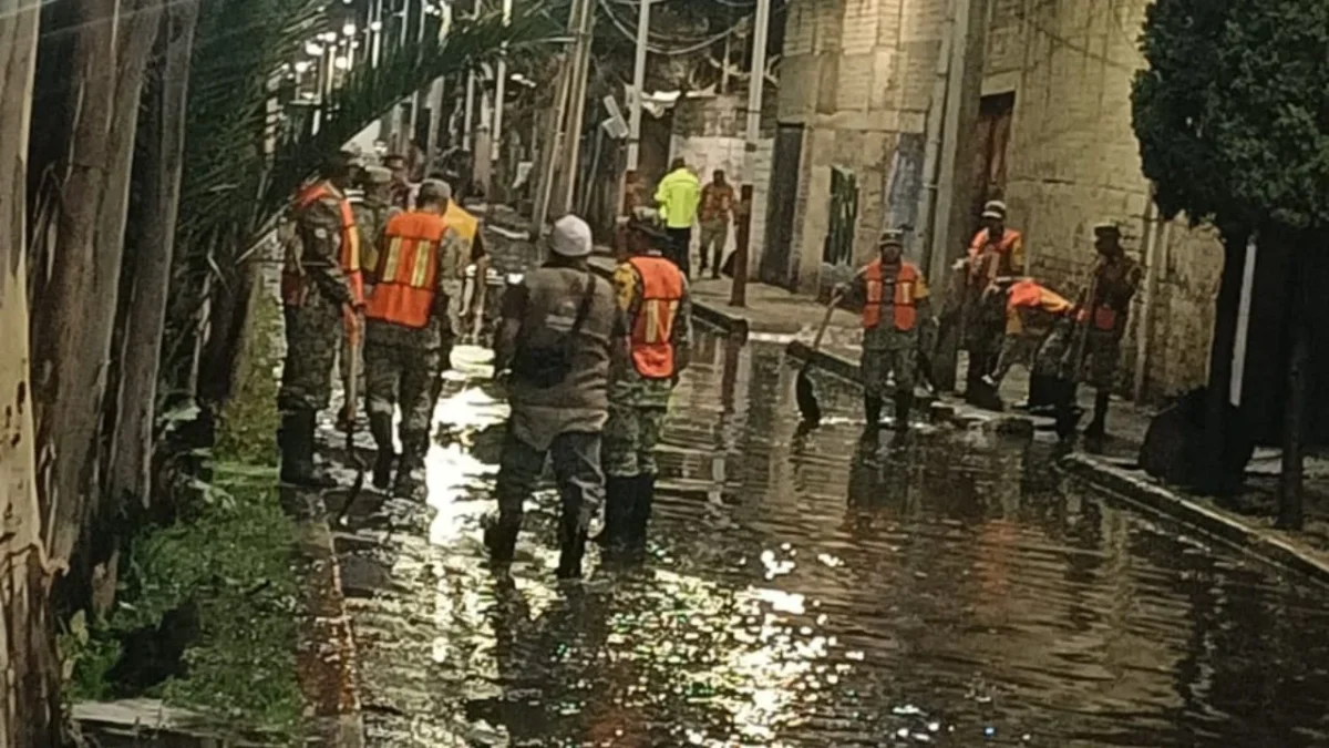 Anuncian construcción de un colector en canal en Tláhuac.