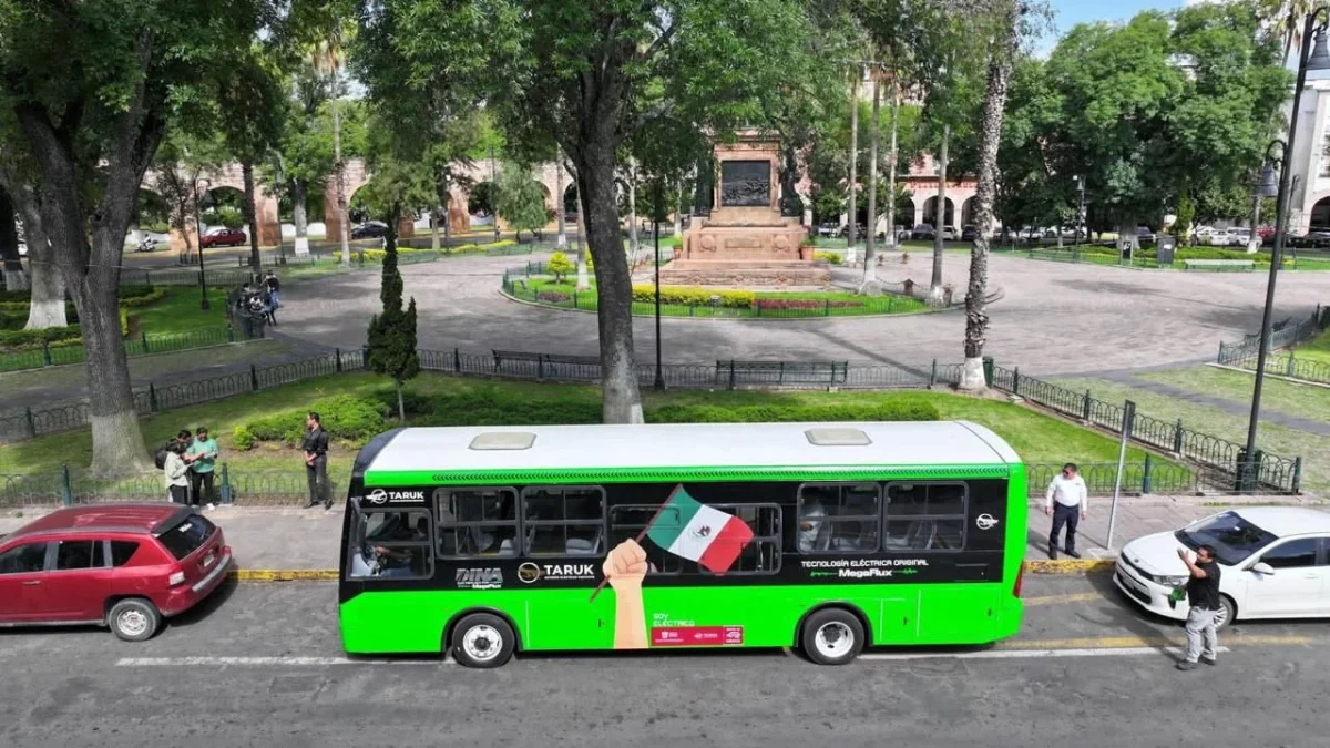 El autobús eléctrico Taruk es 100% mexicano.