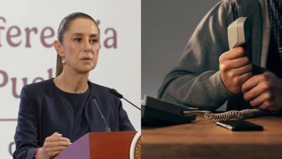 Claudia Sheinbaum anuncia reforma para contra el delito de extorsión en todo el país.