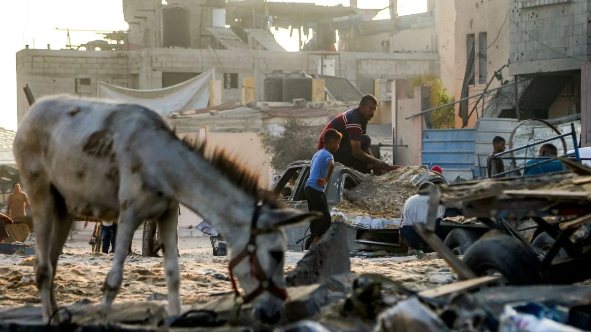 Las autoridades israelíes anunciaron que más de 200 camiones de ayuda humanitaria fueron fletados por organizaciones internacionales a Gaza.